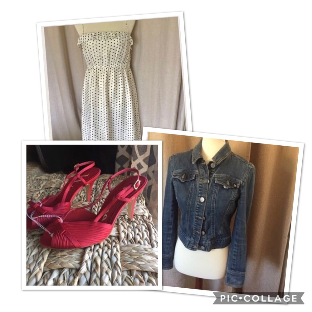 J. Crew silk ruffle dress